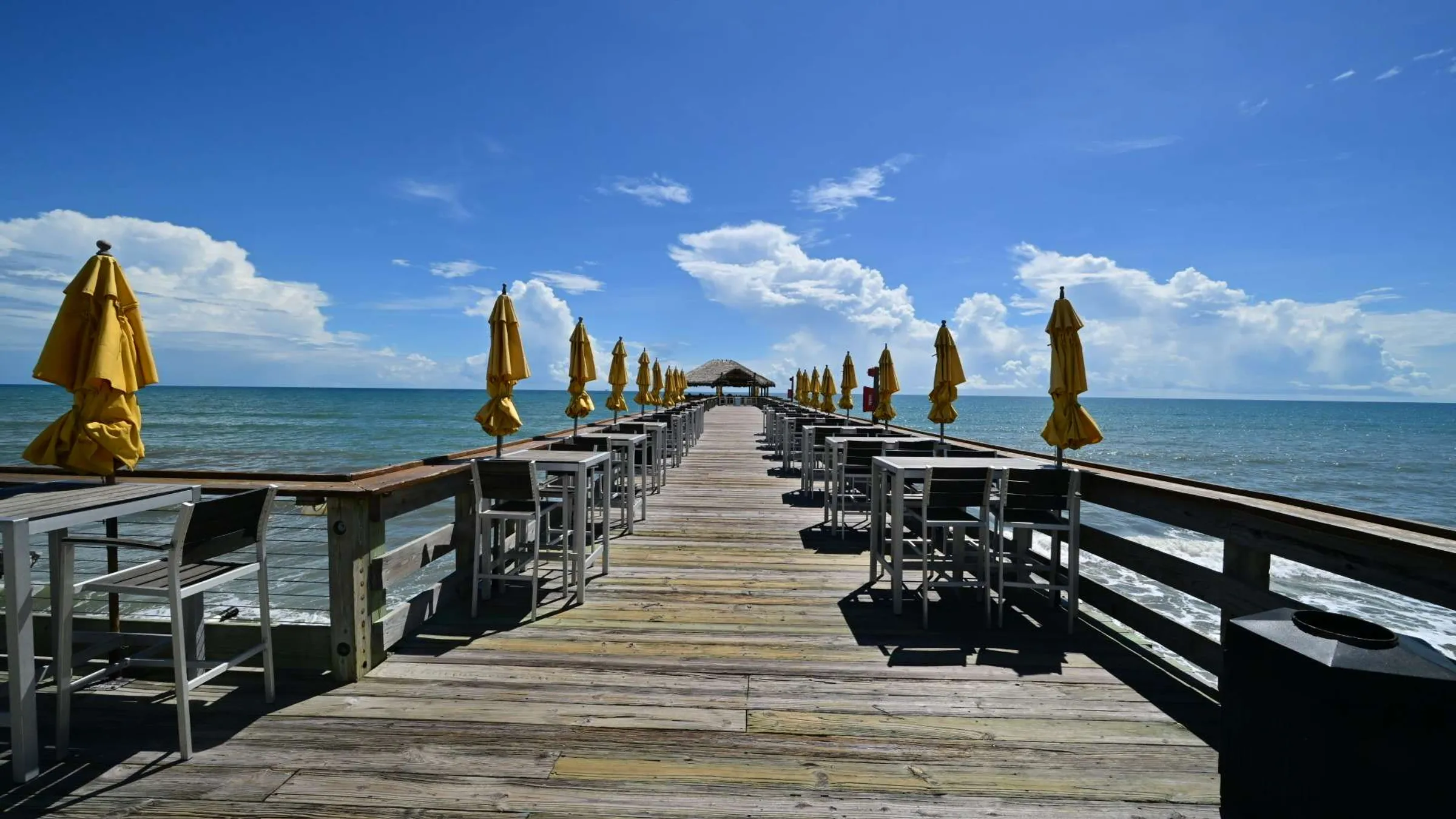 The Pier at Four O'Clock, photographed on the Cape Canaveral coast