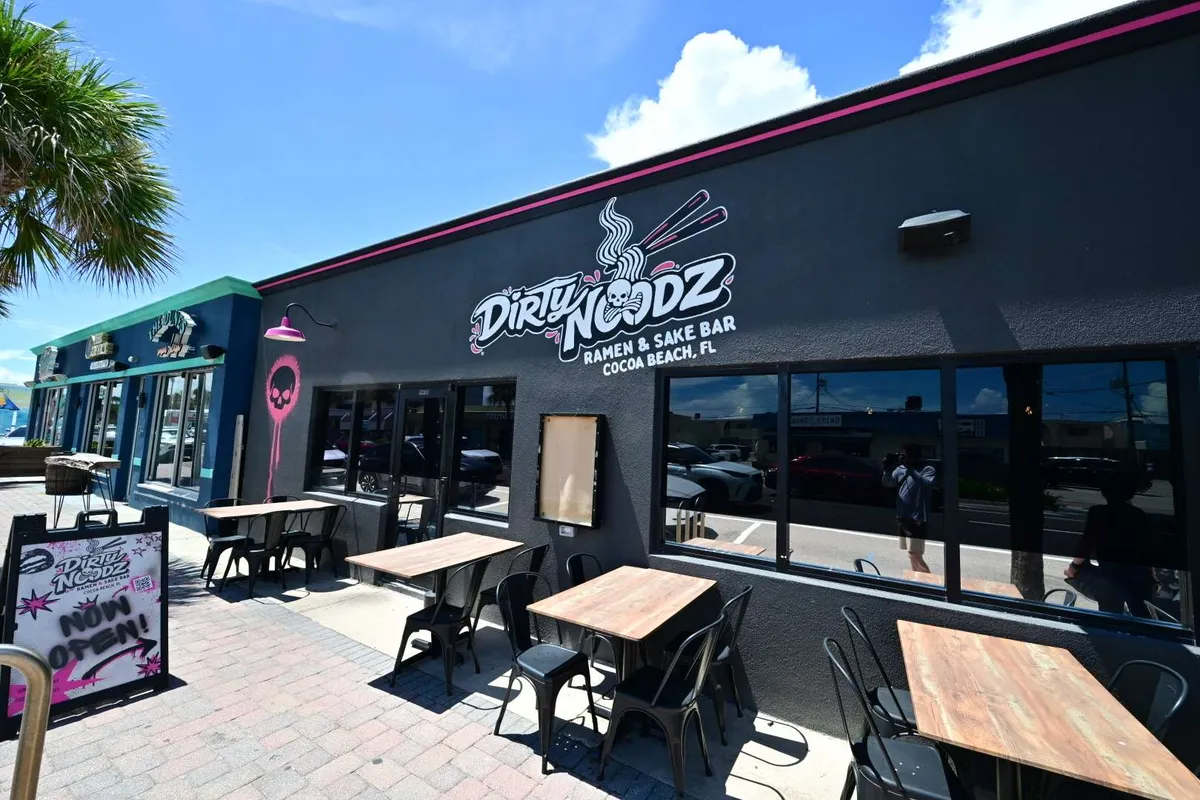 A local counter-service spot with patio tables out front